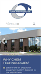 Mobile Screenshot of chemtechnologiesltd.com