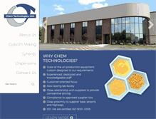 Tablet Screenshot of chemtechnologiesltd.com
